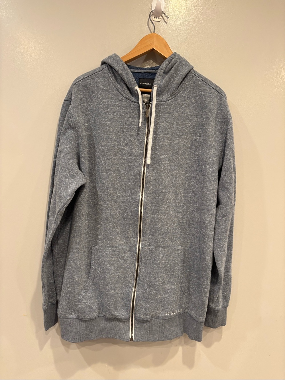 O'Neill Men’s Blue Zip-Up Hoodie